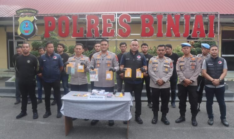 Polres Binjai Ungkap 18 Kasus Narkotika dalam Tiga Pekan, 20 Tersangka Diamankan