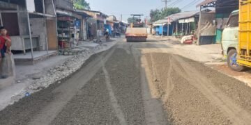 Perbaikan Jalan Terusan Bandar Setia-Tembung Diharapkan Meningkatkan Perekonomian