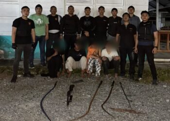 Tawuran Bubar, 4 Anggota Geng Motor di Binjai Ditangkap Polisi