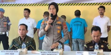 1,2 Kg Sabu Dimusnahkan Polresta Deli Serdang, Aksi 3 Tersangka Berhasil Digagalkan