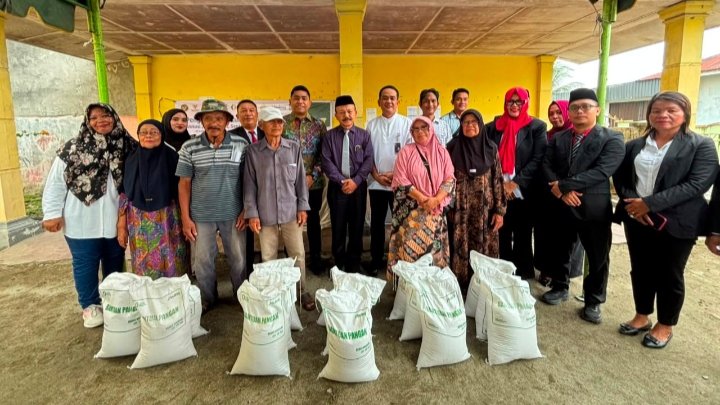 Bulog Sumut Launching Bantuan Pangan Beras di Kota Tebing Tinggi