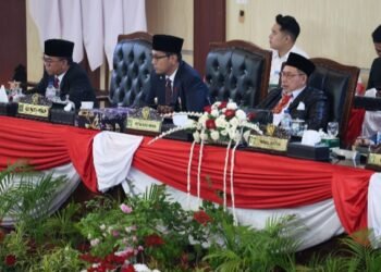 Kepala Bapenda Kota Medan Hadiri Rapat Paripurna DPRD, Saksikan Sidang Tahunan MPR RI