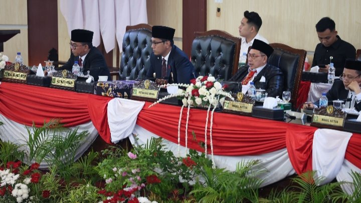 Kepala Bapenda Kota Medan Hadiri Rapat Paripurna DPRD, Saksikan Sidang Tahunan MPR RI