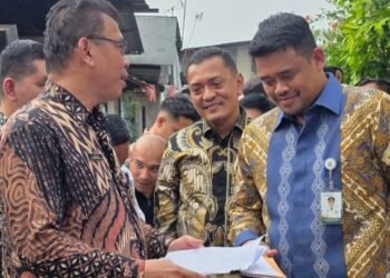 Bobby Nasution Bangun Kembali Rumah Korban Puting Beliung di Medan Johor