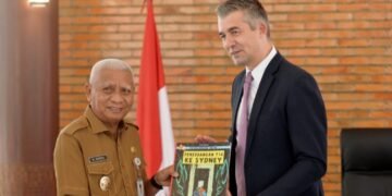Wagub Surya Tawarkan Potensi Investasi Sumut kepada Duta Besar Belgia