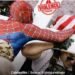 Super Keren! Spiderman Hantam Pembakar Alquran Jake Lang