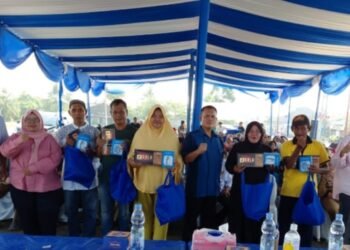 Muslim Gelar Sosper Penanggulangan Kemiskinan: 1.300 Penerima Bantuan di Medan Labuhan Dicoret