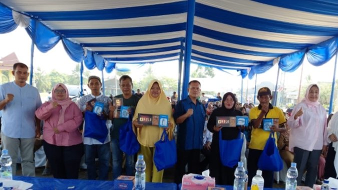 Muslim Gelar Sosper Penanggulangan Kemiskinan: 1.300 Penerima Bantuan di Medan Labuhan Dicoret