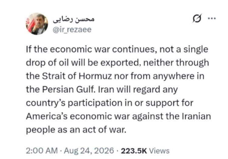 Iran Anggap Musuh yang Mendukung Perang Ekonomi AS