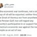 Iran Anggap Musuh yang Mendukung Perang Ekonomi AS