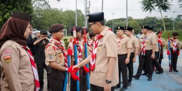 Rico Waas Lepas Kontingen Pramuka Medan ke Jamnas XII: Jaga Nama Baik Kota, Bangun Jejaring, Bawa Pulang Pengalaman
