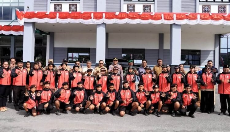 Wabup Karo Resmi Lepas Kontingen Karo Ke Jambore Nasional XII Di Cibubur