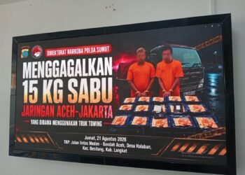 Mobil Towing Jadi Modus Pengiriman 15Kg Sabu