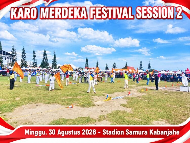 Karo Merdeka Festival Session 2 Resmi Ditutup, Ribuan Penonton Padati Stadion Samura