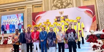 UNPAB Wisuda ke-76, Rektor Prof Isa Indrawan Terpilih Jadi Mentor Rektor Nasional