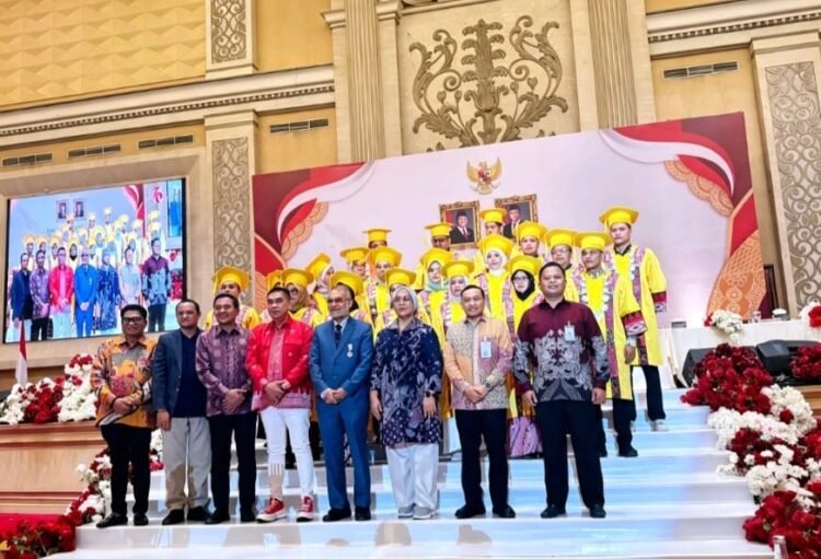 UNPAB Wisuda ke-76, Rektor Prof Isa Indrawan Terpilih Jadi Mentor Rektor Nasional