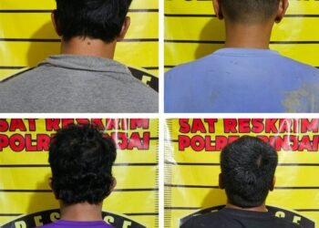 Polres Binjai Amankan Empat Pelaku Pungli