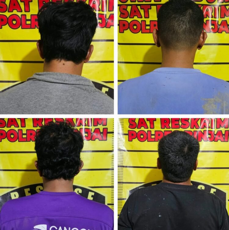 Polres Binjai Amankan Empat Pelaku Pungli