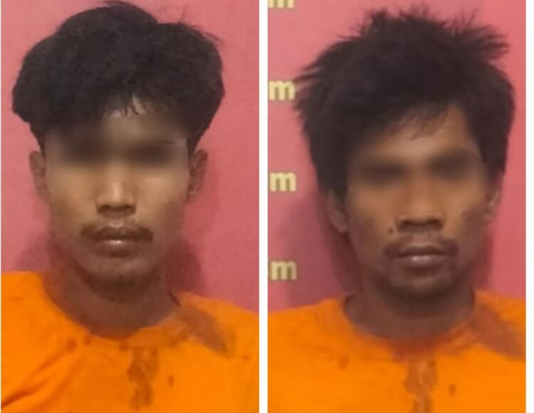 2 Maling AC Ditangkap Polsek Medan Area