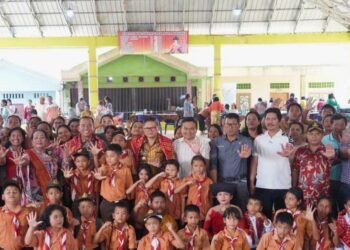 Bupati Karo Sambangi Warga Desa Kutagugung, Perkuat Gotong Royong