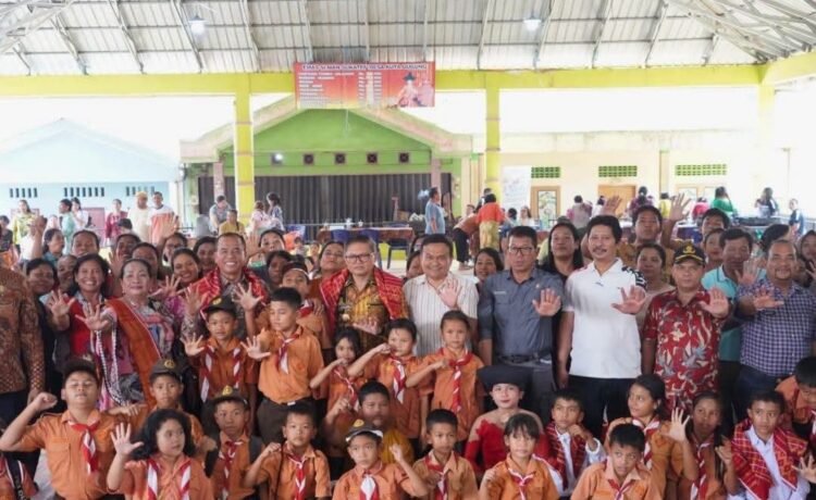 Bupati Karo Sambangi Warga Desa Kutagugung, Perkuat Gotong Royong