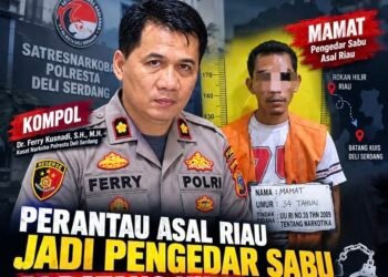 Jadi Agen Sabu, Mamat Perantau Asal Riau Ditangkap Polisi
