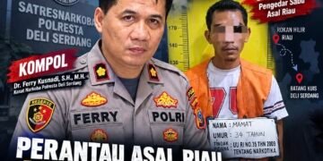 Jadi Agen Sabu, Mamat Perantau Asal Riau Ditangkap Polisi