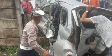Gerak Cepat Polres Binjai Tangani Kecelakaan KAI Sri Lilawangsa di Jalan Hiu