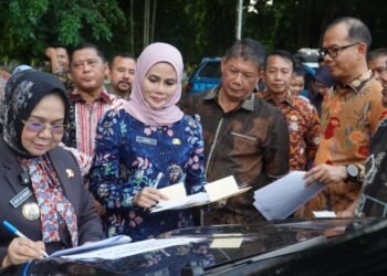 Lanjutkan Inspeksi, Tiorita Tertibkan Kendaraan Dinas Bermasalah