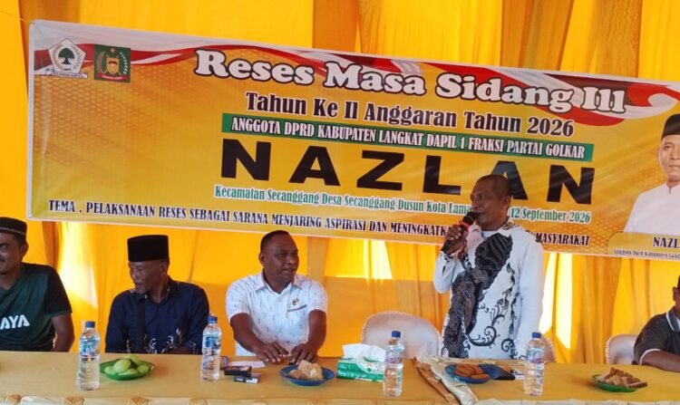 Jembatan Penghubung Diantara Dua Dusun di Langkat Akan Dibangun Tahun Ini