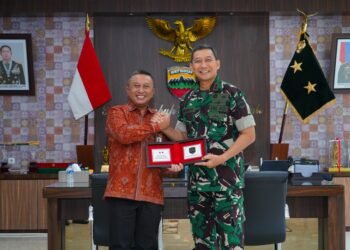 Pangdam I/BB Terima Audiensi PLN UID Sumut di Makodam I/BB