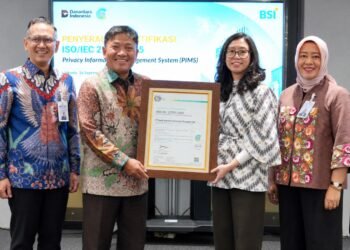 Utamakan Privasi Nasabah, BSI Raih Pengakuan Global untuk Sistem Keamanan Data Lewat Sertifikasi ISO 27701:2025