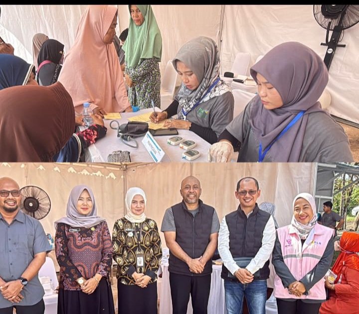 PT PLN Indonesia Power UBP Pangkalan Susu Gelar Pengobatan Gratis