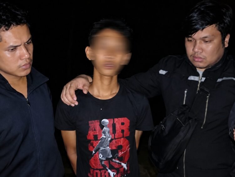 Tim Macan Polres Pelabuhan Belawan Amankan 1 Anggota Genk Motor