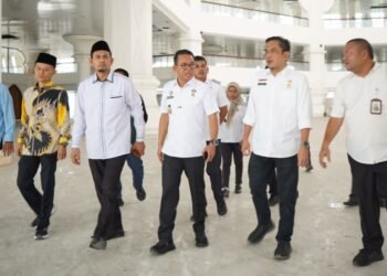 Tinjau Medan Islamic Centre, Zakiyuddin Minta Kontraktor Rawat Gedung Hingga Habis Masa Pemeliharaan