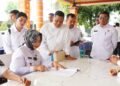 Sidak Puskesmas dan SMPN 1 Stabat, Bupati Tekankan Disiplin dan Pelayanan