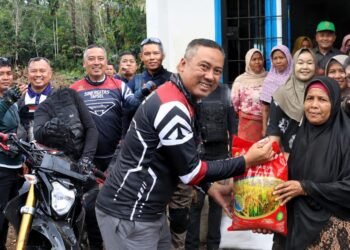 Kapolres Tapanuli Selatan Turun ke Sejumlah Desa Melihat Kondisi Masyarakat
