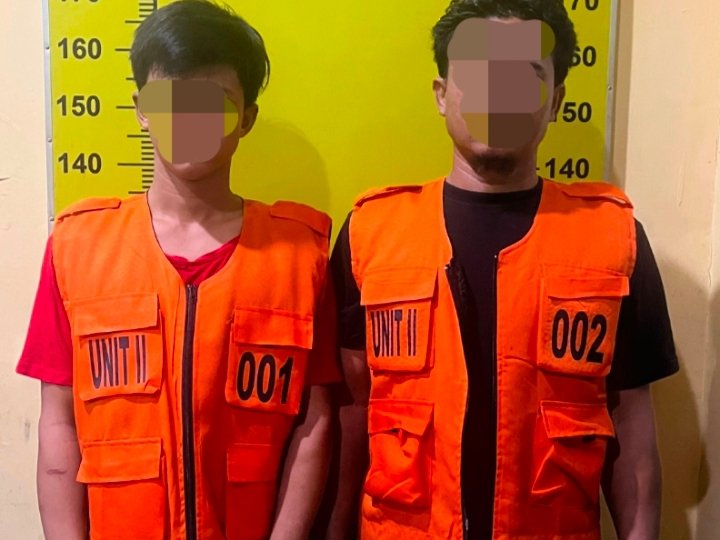 2 Pria di Deli Serdang Ditangkap Bawa 153 Gram Sabu