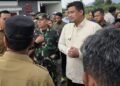Tinjau Pengungsi Sinabung, Bobby Nasution Pastikan Keselamatan Warga