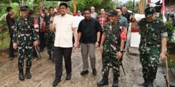 Resmikan Jembatan Bailey di Tapteng, Bobby Nasution Janji Beri Modal Usaha untuk Warga