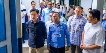 Gubernur Bobby Dampingi Wapres Gibran Tinjau Progres Rehabilitasi dan Rekonstruksi SMAN 1 Barus