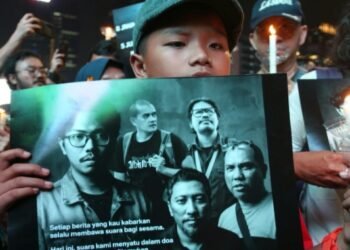 PFI Gelar Doa Bersama untuk Keselamatan Jurnalis Hilang Kontak di Anak Krakatau