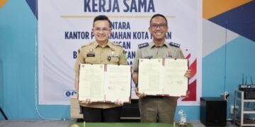 Bapenda dan Kantah Kota Medan Teken PKS Integrasi Data: Kota Pertama di Sumatra