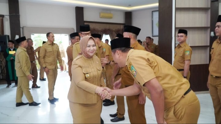 Plt Bupati Langkat Perkuat Kinerja ASN Lewat Pelantikan Pejabat Fungsional