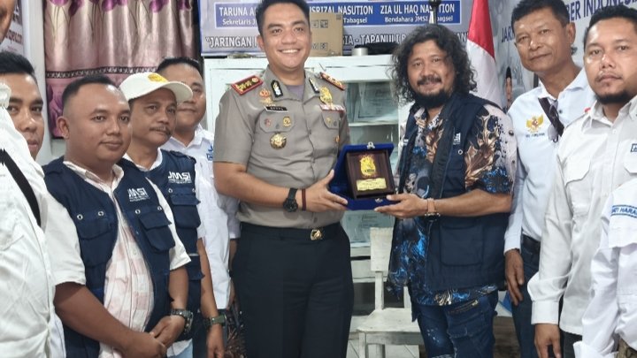 Kapolres Padangsidimpuan dan JMSI Tabagsel Perkuat Kemitraan
