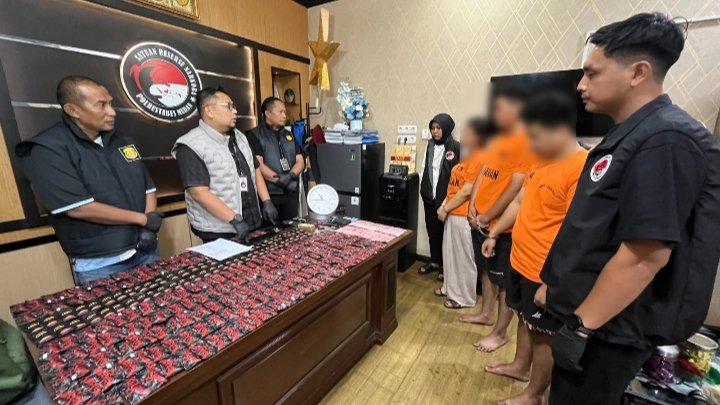 Polrestabes Medan Bongkar Jaringan Pod Getar Malaysia, Disimpan Dalam Jam dan Kotak Sabun