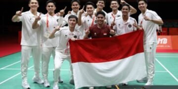 Asian Games 2026: Bulutangkis Sumbang Emas Pertama, Indonesia Naik 7 Peringkat Perolehan Medali 