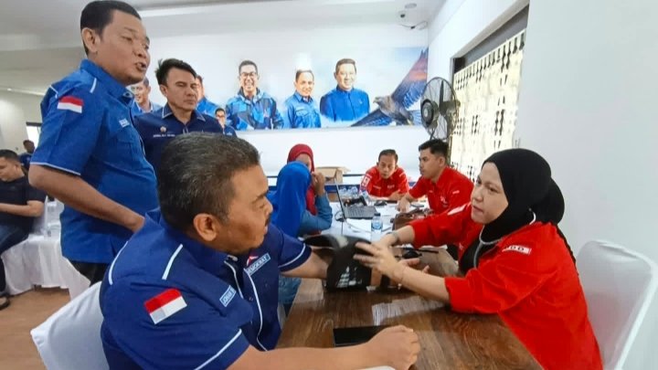 Gelar Aksi Sosial dalam Rangkaian HUT ke-25: Darah Demokrat untuk Ibu Pertiwi
