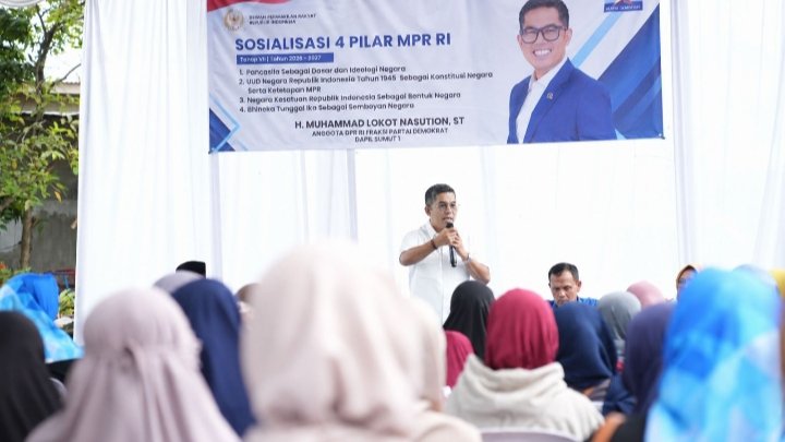 Lokot Nasution Ajak Generasi Muda Rawat Demokrasi: Beda Pilihan Bukan Alasan Bermusuhan