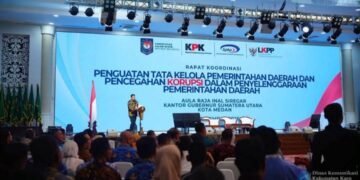Bupati Karo Hadiri Rakor Penguatan Tata Kelola Pemerintahan dan Pencegahan Korupsi